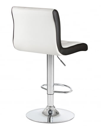 Стул барный DOBRIN CANDY (бело-черный) 2 шт_4