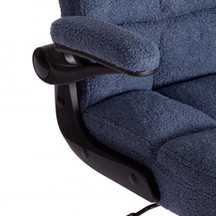 Кресло офисное Lugano ткань teddy, темно-синий_8