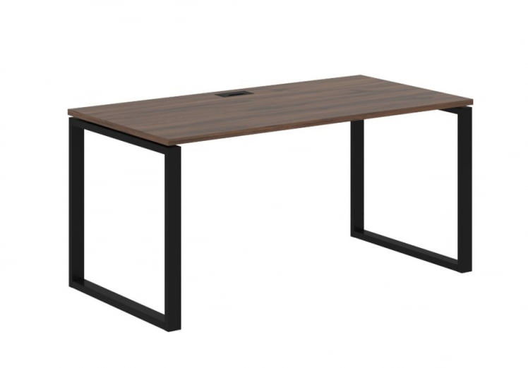 Стол письменный EDIS EQST 1580 Дуб Денвер темный Черный_0