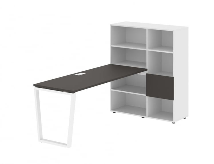 Рабочая станция EDIS EVRST 1117 Мокко Белый Белый_0