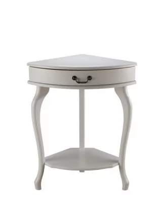 Консоль Элегант угловая Дуб молочный_0