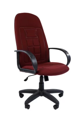 Кресло руководителя CHAIRMAN 727 Бордовый 10-361_0