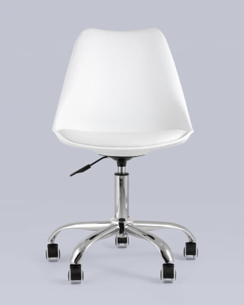 Стул офисный BLOK SN пластиковый белый_4