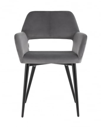 Стул Денди велюр Серый_2