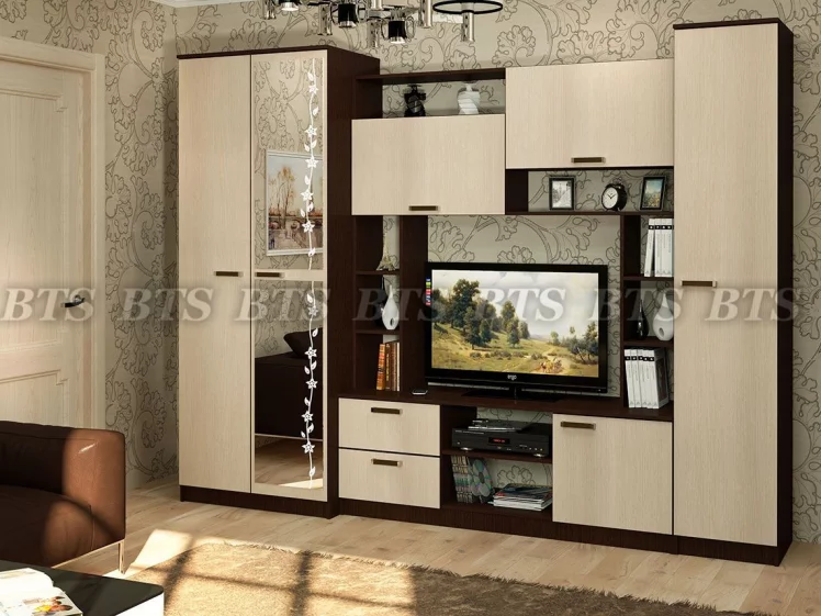 Гостиная Флора (BTS) Венге/лоредо_2
