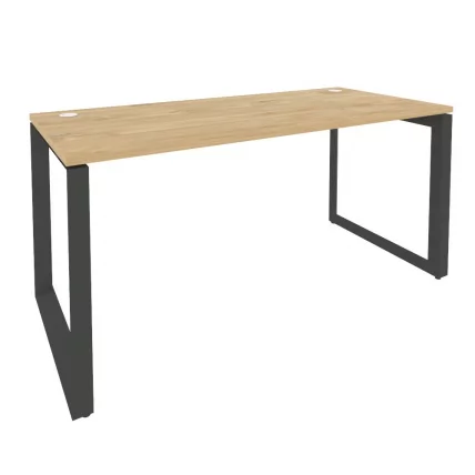 Стол рабочий на О-образном м/к ONIX O.MO-SP-4.7 Тиквуд Светлый/Антрацит_0