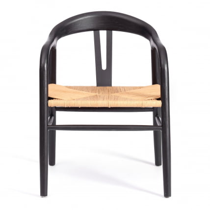 Стул VALI дерево вяз, черный, 50х46х77 см_4