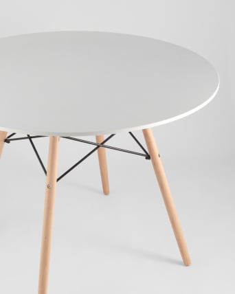 Стол DSW D100 Белый_3