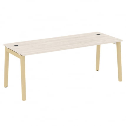 Стол рабочий руководителя ONIX WOOD OW.SRR-6.8 Денвер Светлый/Светлый_0
