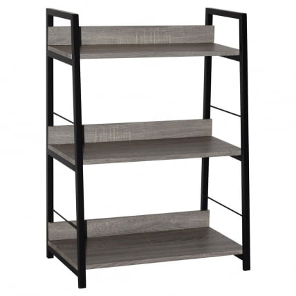 Стеллаж на металлокаркасе BRABIX LOFT SH-002 Дуб антик_3