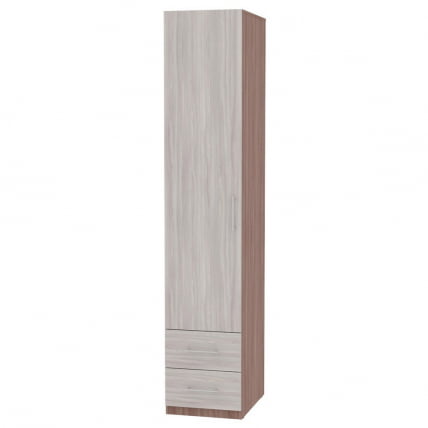 Шкаф распашный Риал(H18)230х45х45ручкарейлинг160мм(ЯШТ-ЯШС)_0