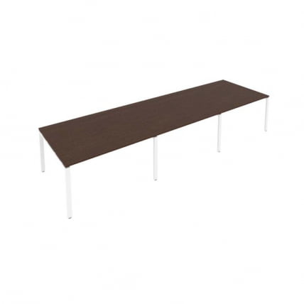 Переговорный стол (3 столешницы) Metal System Б.ПРГ-3.3 Венге/Белый_0