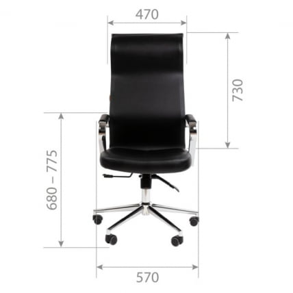 Кресло руководителя Chairman 702 ЭКО Коричневый_4