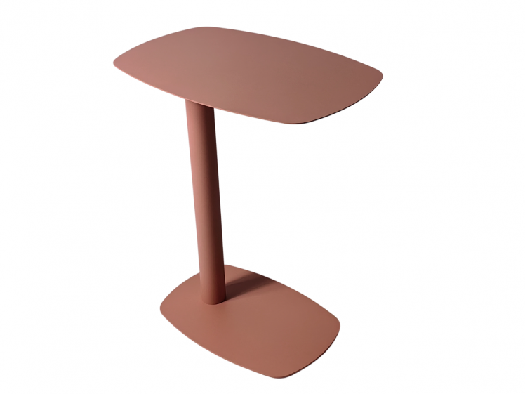 Журнальный столик Eanna S металл коралловый_1