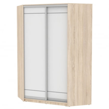 Шкаф-купе ЙА-230х1400-718-2(ДСС-Белый-Д1Д1) / YA-230х1400-718-2(ДСС-Белый-D1D1)_0