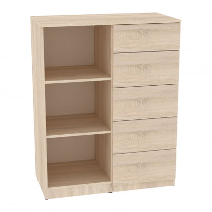 Комод Калисто(K28)1147х902х468PUSHtoOPEN(ДМ)_1