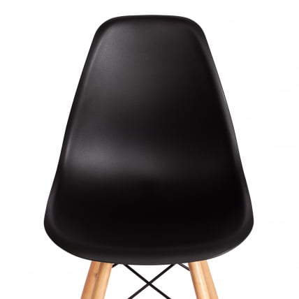 Стул CINDY (EAMES) (mod. 1801) дерево бук/металл/сиденье пластик, 45x51x82 см, Black (черный)_5