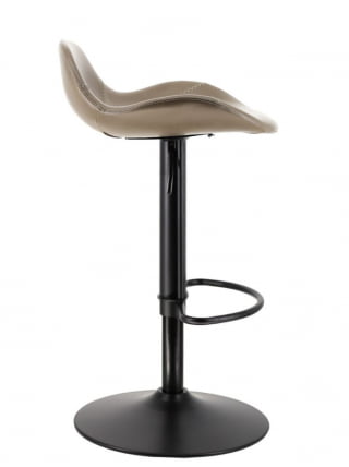 Барный стул Everprof Glory Экокожа Серый_1