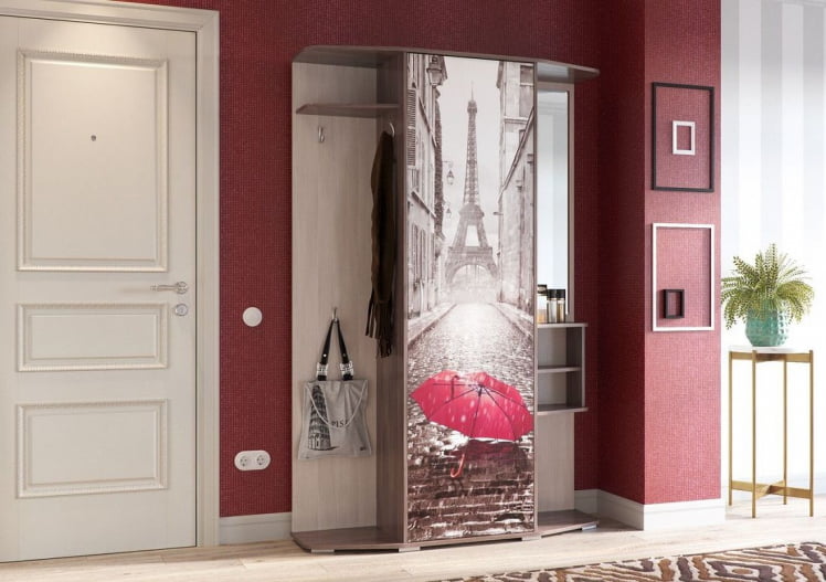 Прихожая Омега Бодега темный Бодега светлый_0