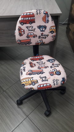 Детское кресло CHAIRMAN KIDS 104 Black Автобус (Б)_0