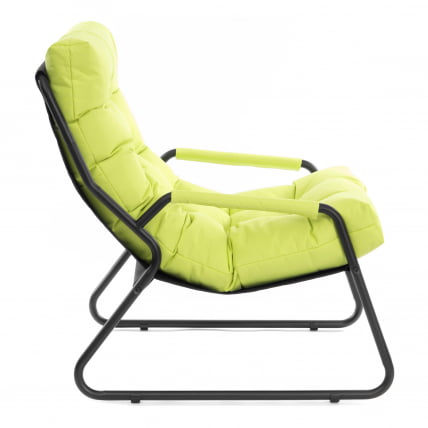 Кресло Ergo/Эрго К рогожка с водоотталкивающей пропиткой, Лайм_1