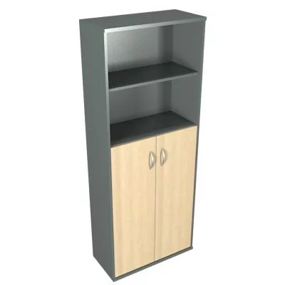 Шкаф СТ-1.6 Клен/металлик_0