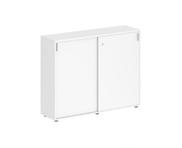 Шкаф-купе средний с замком Sigma SG.713.WH.WH Белый_0