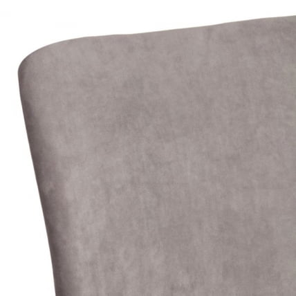 Стул обеденный La Rousse NEW, флок , серый/черный, 29, 45x55x93 см_7