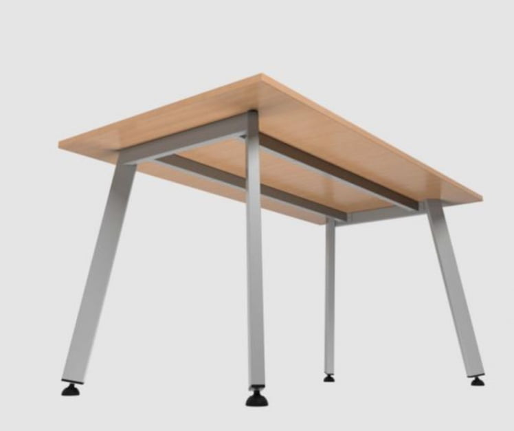 Стол для столовой 1500х800 мм ЛДСП Бук/Коричневый_1