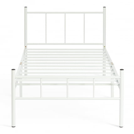 Кровать ROWENTA (mod. 9177) металл, 90*200 см (Single bed), White (белый)_2