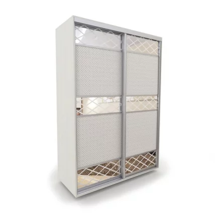 Шкаф-купе 2-х дверный Акцент-Лайн КР 1200х600 Выбеленное дерево_0