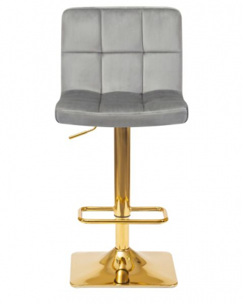 Стул барный DOBRIN GOLDIE (серый велюр (MJ9-75)) 2 шт_6