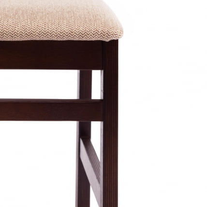 Стул SWEDEN / 1 шт. в упаковке Многослойная фанера, 100*41*40, Cappuchino, ткань бежевая(Ford William 7) разобран_12