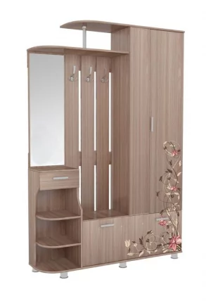 Прихожая Барселона-2 Ясень Шимо темный_0