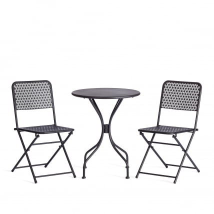 Стул Secret De Maison Villa стальной сплав, 44х42х83см, черный_5