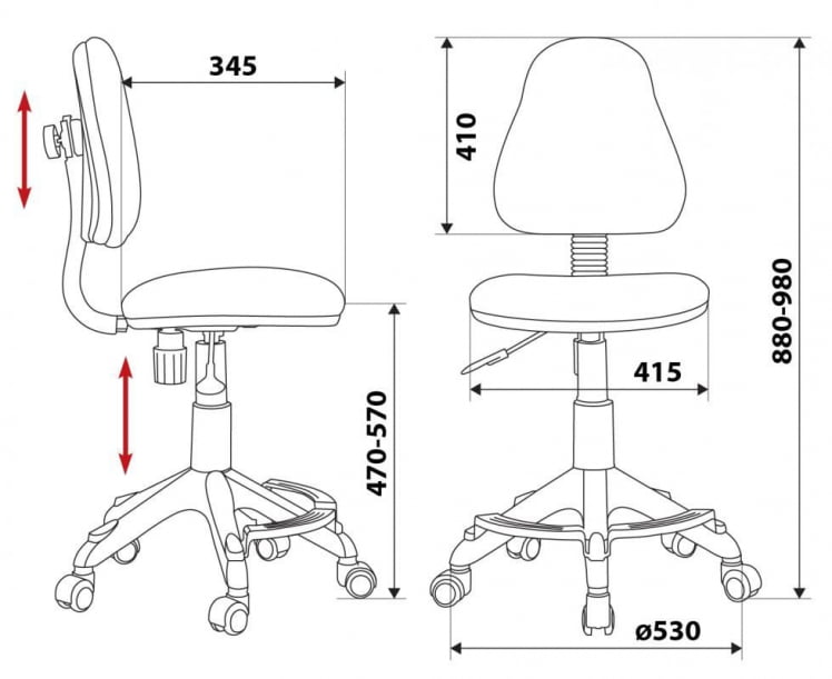 Кресло детское Бюрократ KD-4-F/GIRAFFE_4