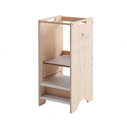 Стул-подставка Micuna Trotta MONT-1872 Waterwood/White_2