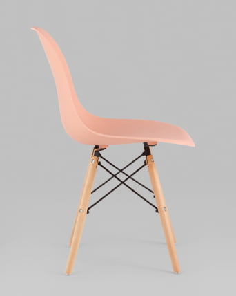 Стул Еамес Стйле ДСВ персиковый 4 шт. комплект (разборный каркас) / Eames Style DSW_6