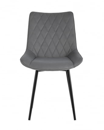 Стул Дарвин велюр Темно-серый_2