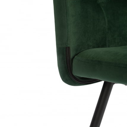 Стул обеденый Medeo велюр, 47х56х89, Deep Forest (изумруд)_7