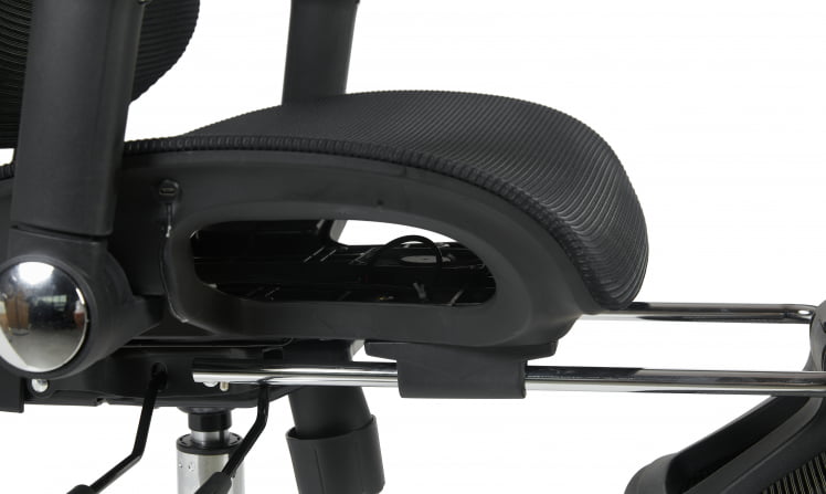 Кресло офисное ТопЧаирс Продиги с оттоманкой черный / TopChairs Prodigy_9