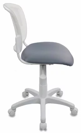 Кресло детское Бюрократ CH-W296NX/15-48 Белый Серый_2