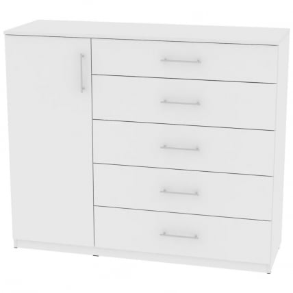 Комод Калисто(K40)1147х1352х468ручкарейлинг160мм(Белый)_0