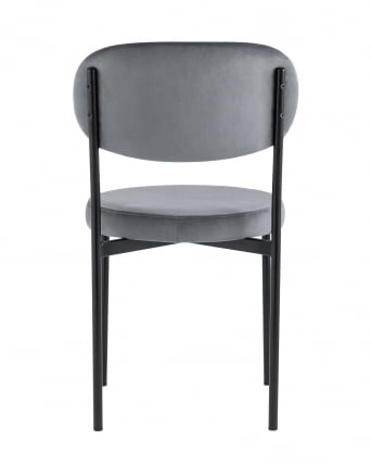 Стул Бриф NEW велюр Серый_4