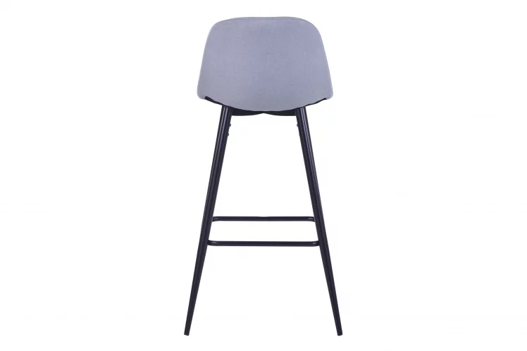 Стул барный Валенсия с подножкой Светло-серый_5
