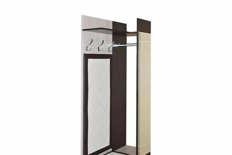 Прихожая Ольга 2 Ясень шимо светлый Венге_3