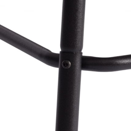 Барный стул Medeo/Медео экокожа , черный, 45х56х113 см_5