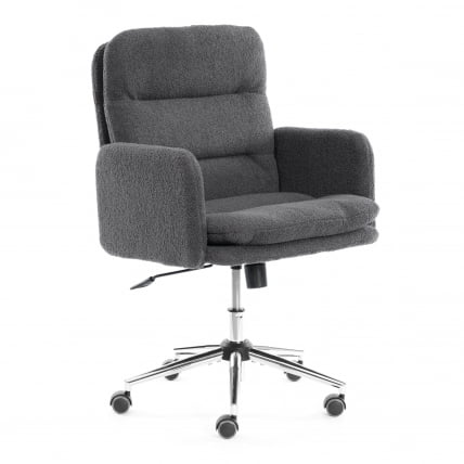 Кресло Dover хром букле, серый, barni grey_0