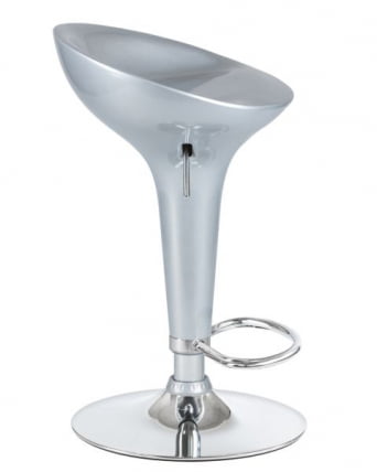 Стул барный DOBRIN BOMBA (серебряный металлик) 2 шт_3