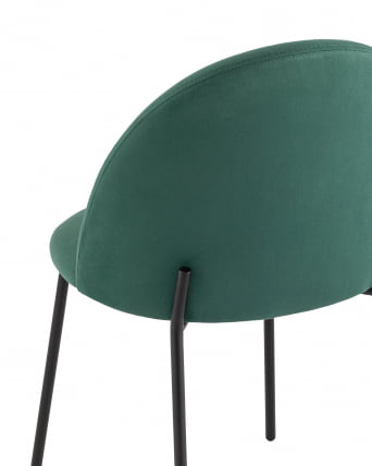 Стул Коди велюр Зеленый_6